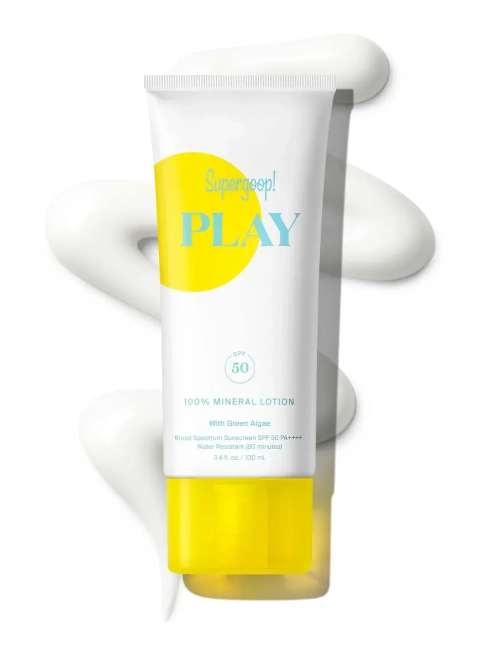 Supergoop!- PLAY 100% Mineral Lotion SPF 50 with Green Algae 100ml - The Beauty League Pakistan
