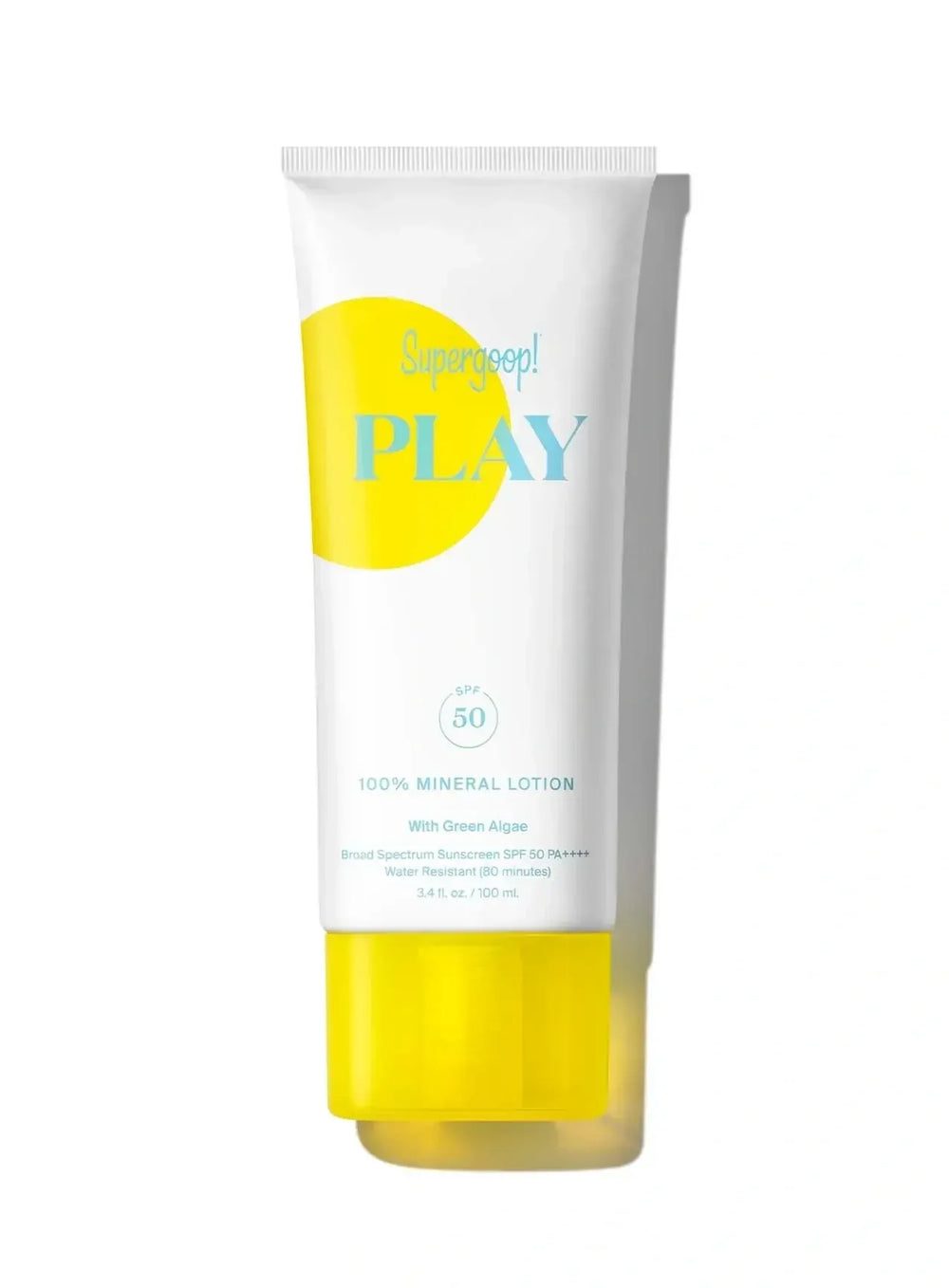 Supergoop!- PLAY 100% Mineral Lotion SPF 50 with Green Algae 100ml - The Beauty League Pakistan