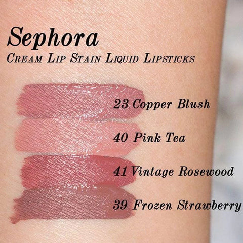 Sephora Cream Lip Stain - 39 Frozen Strawberry