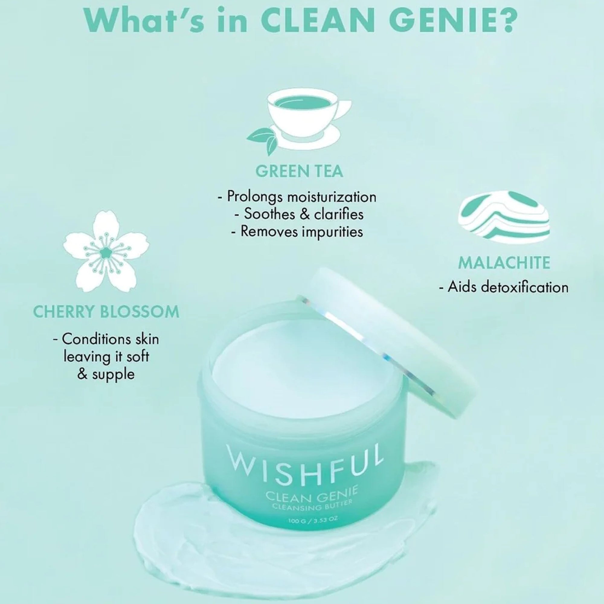 Huda Beauty- Wishful Clean Genie Cleansing Butter 20gm