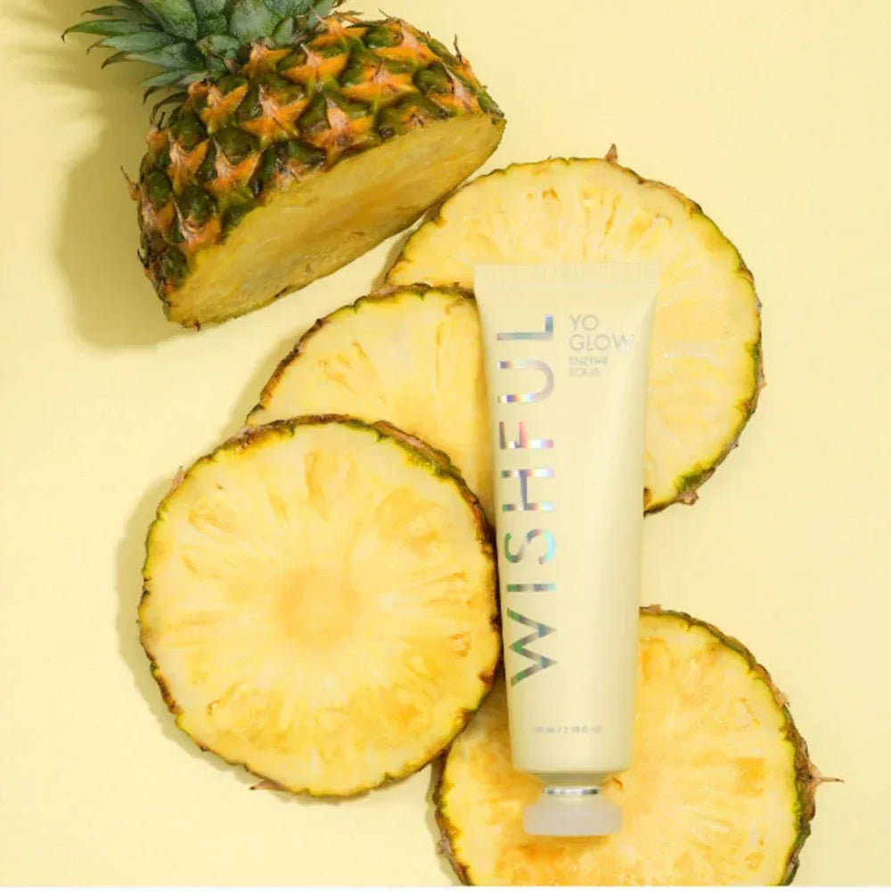 Huda Beauty- Wishful Yo Glow Enzyme Scrub 40ml - The Beauty League Pakistan