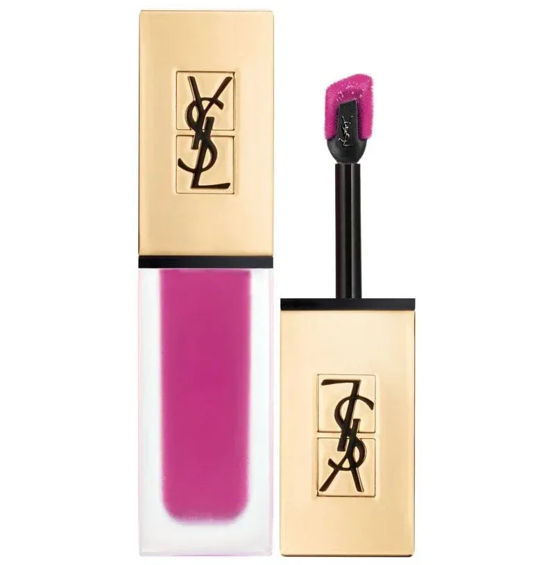 Yves saint Laurent-Tatouage Couture Matte Stain Lipstick 19 Fuchsia Intime - The Beauty League Pakistan