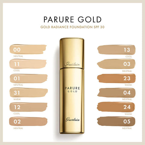 Guerlain- Parure Gold Radiance Foundation SPF30 / PA+++ # 12 Rose Clair/Light Rossy