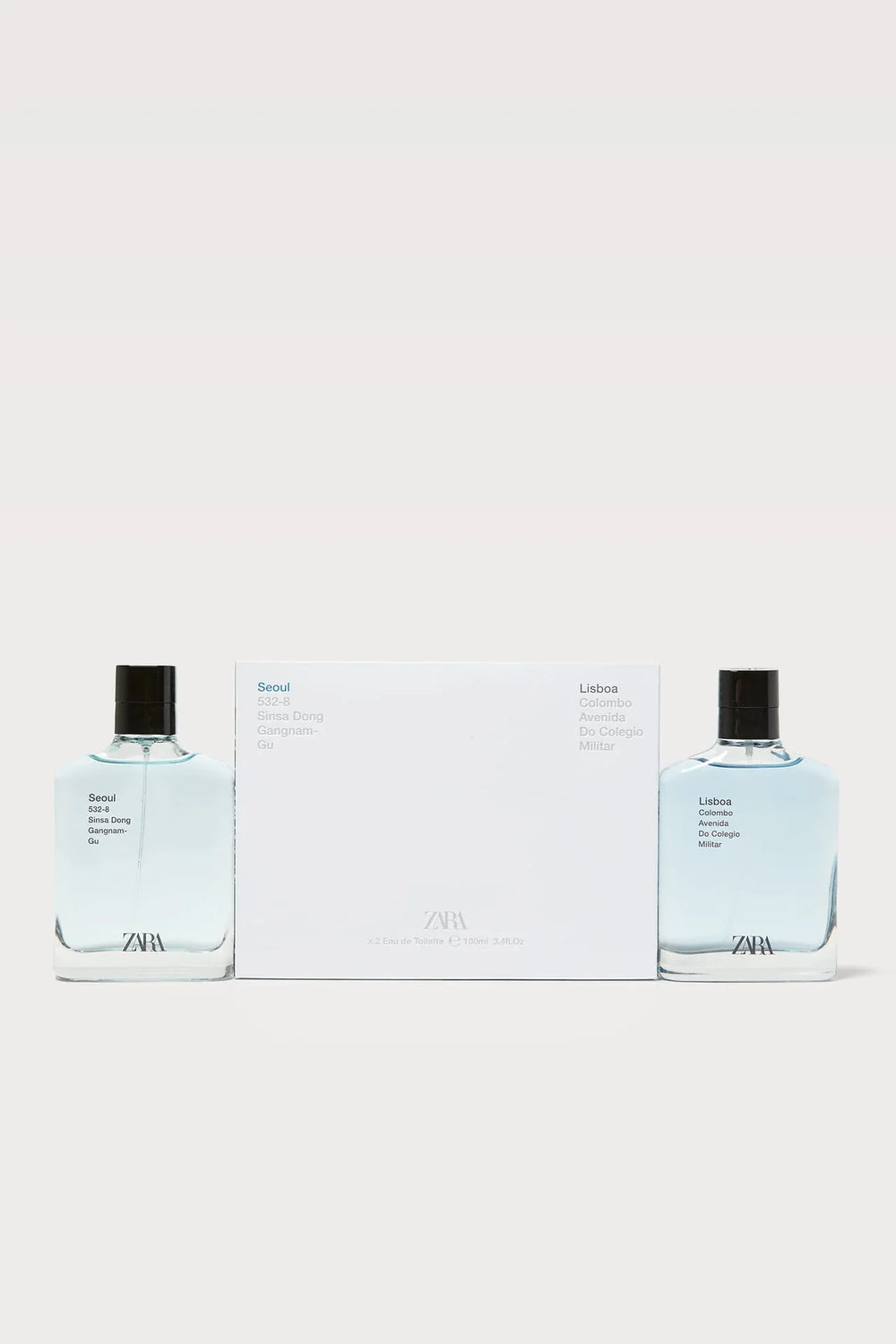 Zara- Twin Pack SEOUL 100 ML + LISBOA 100 ML - The Beauty League Pakistan