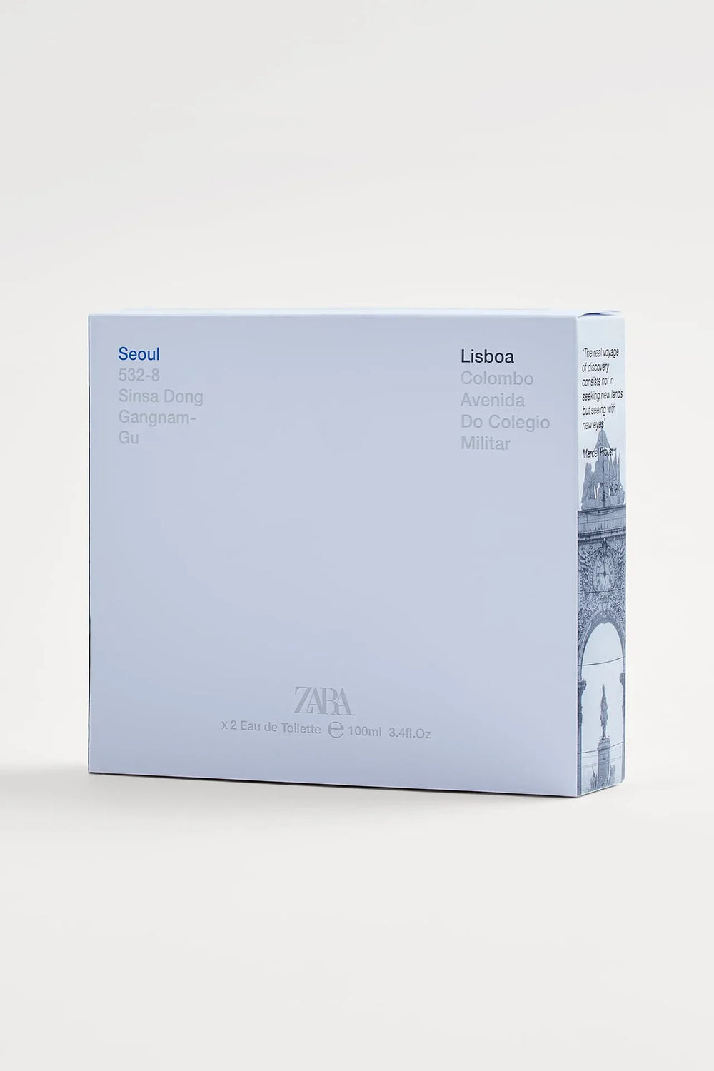 Zara- Twin Pack SEOUL 100 ML + LISBOA 100 ML - The Beauty League Pakistan