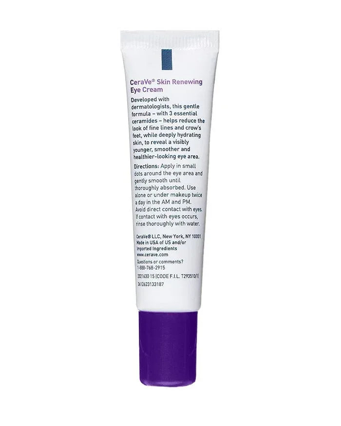 CerVe- Skin Renewing Eye Cream 14.2g - The Beauty League Pakistan
