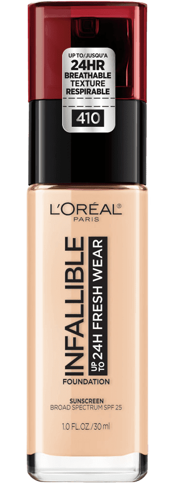 L'Oréal Paris- 24 Hour Fresh Wear Foundation- lvory 410 (US Version)