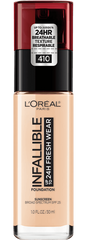 L'Oréal Paris- 24 Hour Fresh Wear Foundation- lvory 410 (US Version)