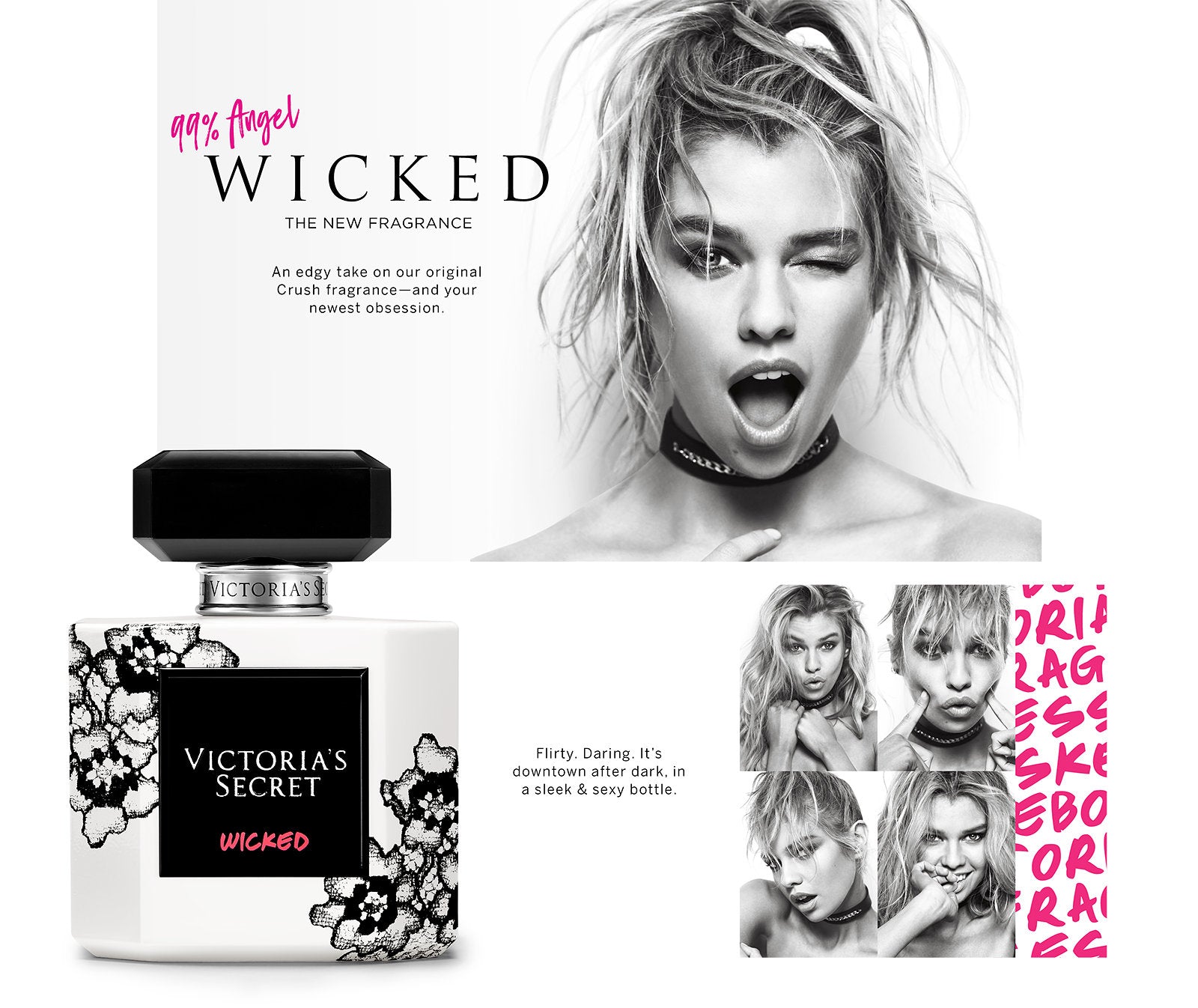 WICKED Eau de Parfum 3.4 fl. oz. New In Box by Victorias Secret,  Discontinued