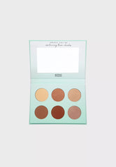 Kroma Drama Contour Highlight Face Powder Palette- Blend in