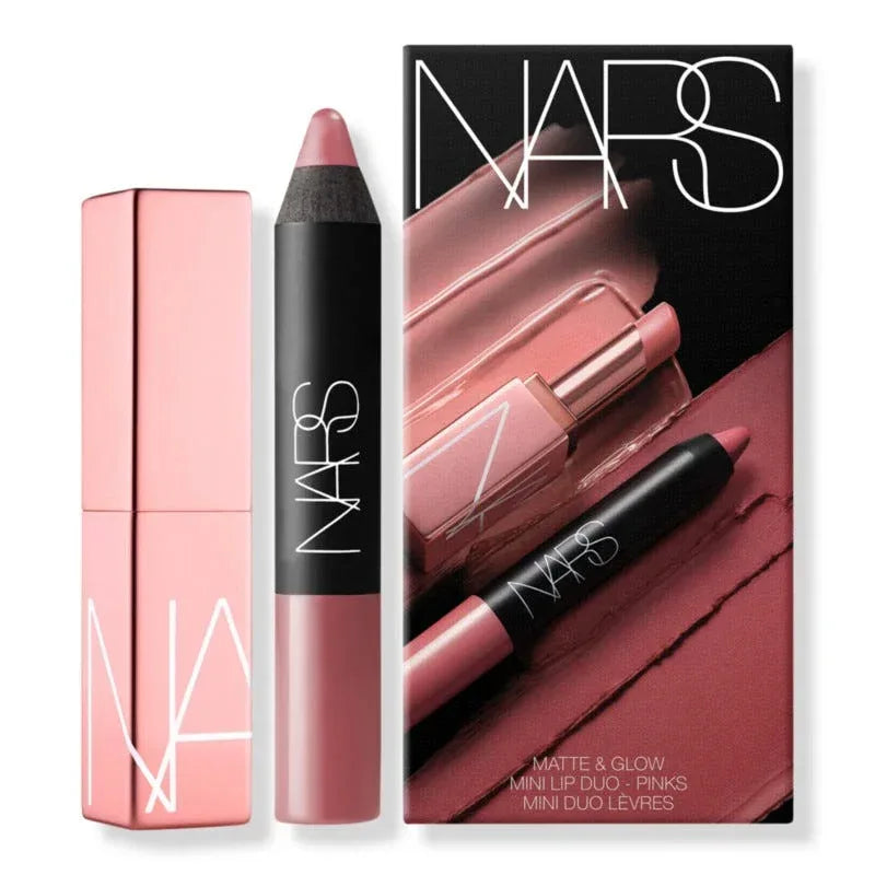 NARS-Matte & Glow Mini Lip Duo- Pinks Orgasm/Sex Machine - The Beauty League Pakistan