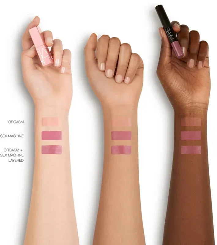 NARS-Matte & Glow Mini Lip Duo- Pinks Orgasm/Sex Machine - The Beauty League Pakistan