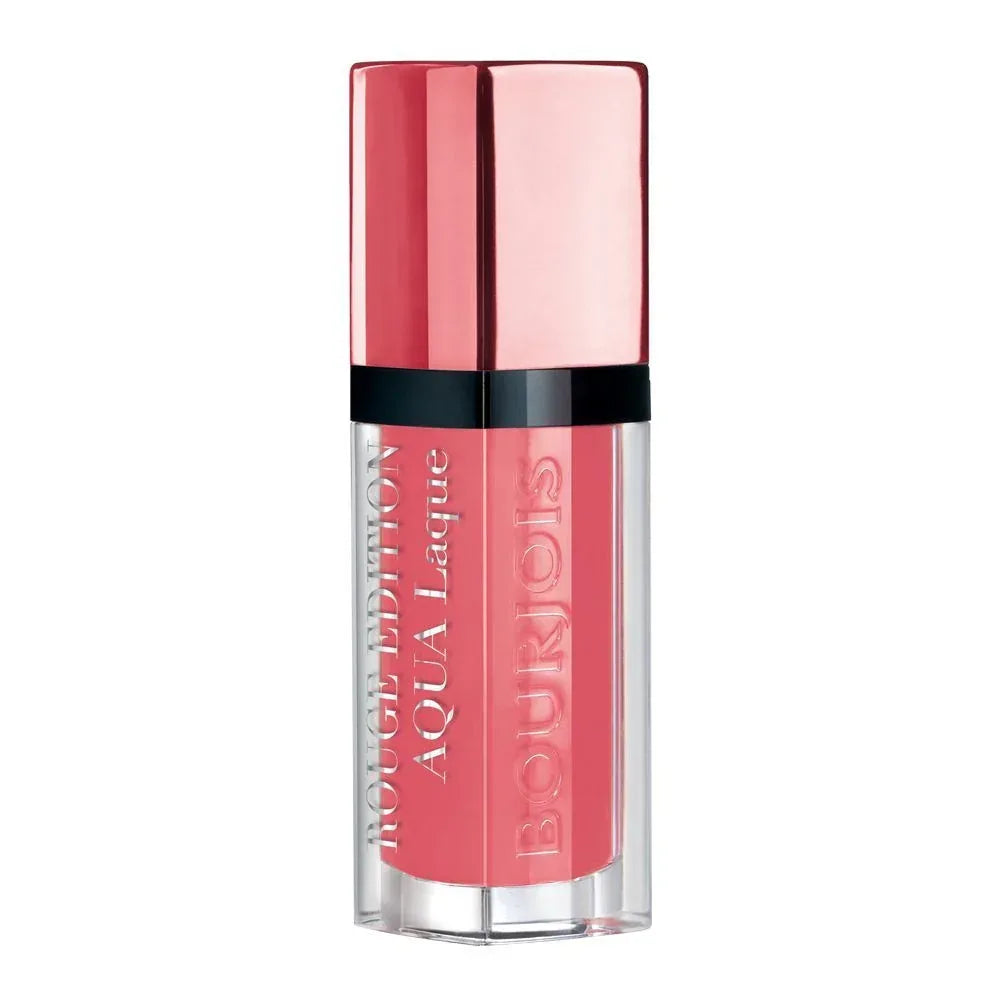 Bourjois Rouge Edition Aqua Laque Lipstick 08 Babe Idole - The Beauty League Pakistan