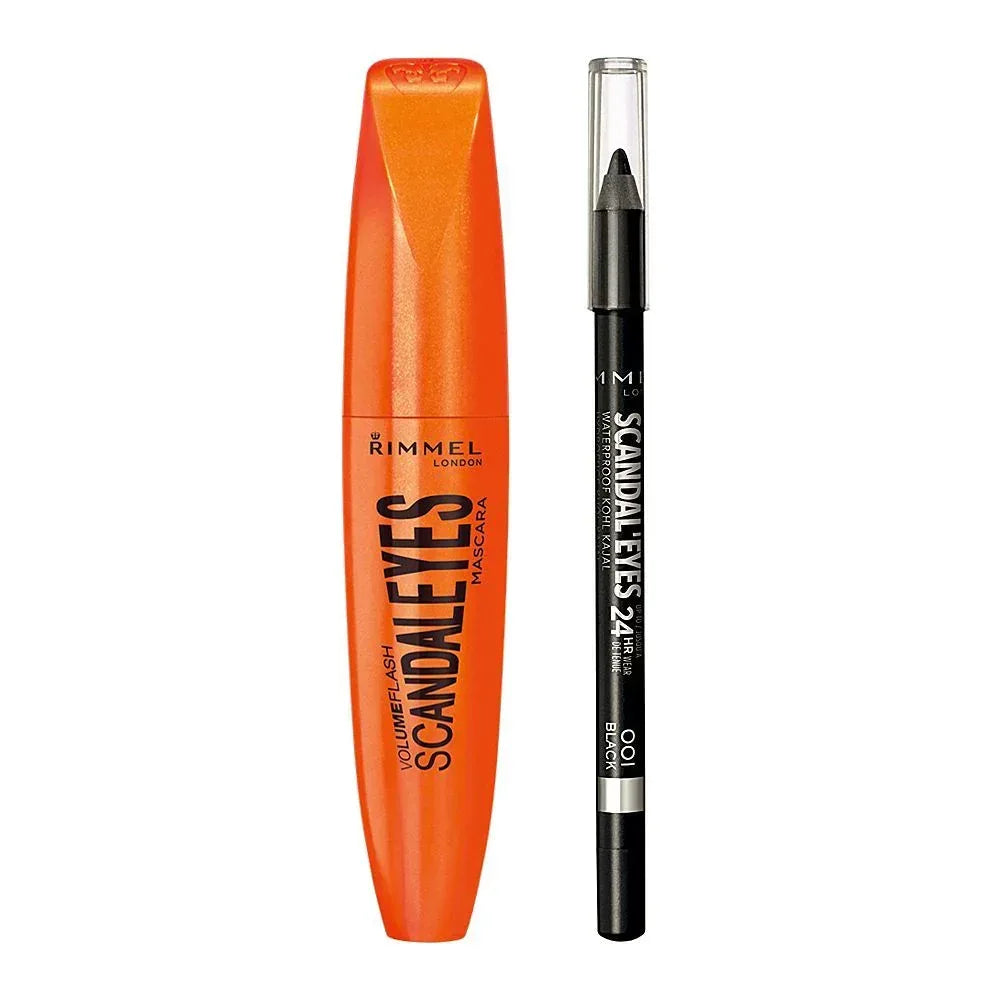 Rimmel London- Scandaleyes Kohl Kajal + Mascara - The Beauty League Pakistan