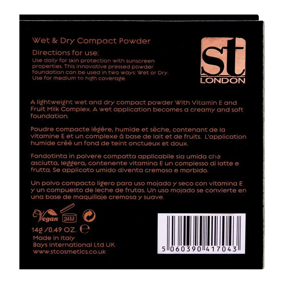 ST London - Dual Wet & Dry Compact Powder - BE 2 - The Beauty League Pakistan