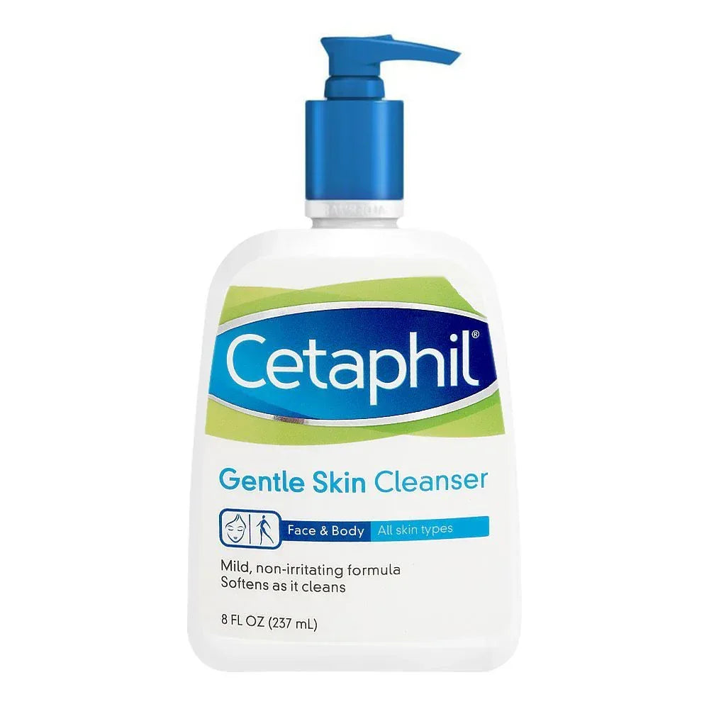 CETAPHIL Gentle Skin Cleanser by Cetaphil for Unisex 237ml - The Beauty League Pakistan