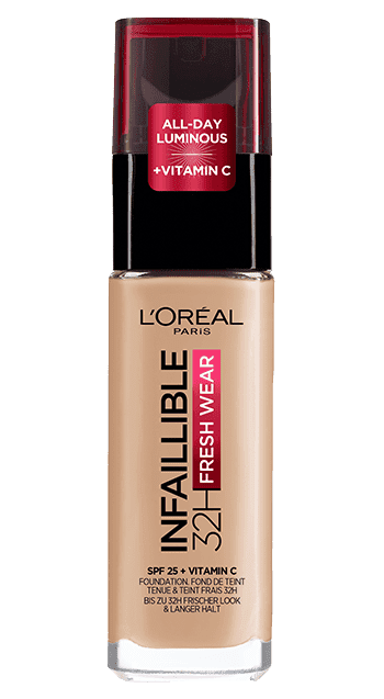 L'Oreal Paris Infallible- 32H Fresh Wear Foundation 125 Natural Beige