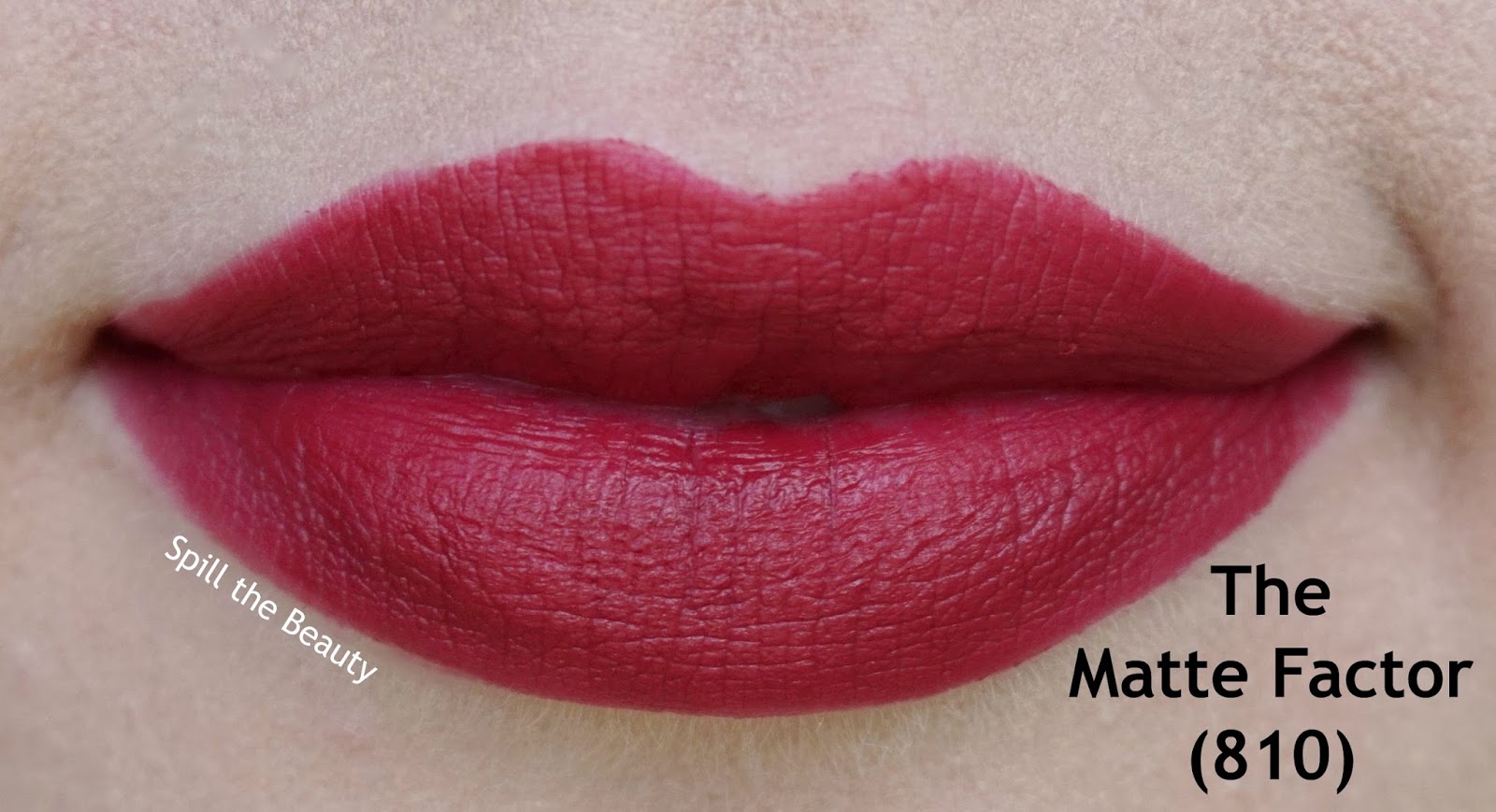 Rimmel London The Only 1 Matte Lipstick - The Matte Factor 810