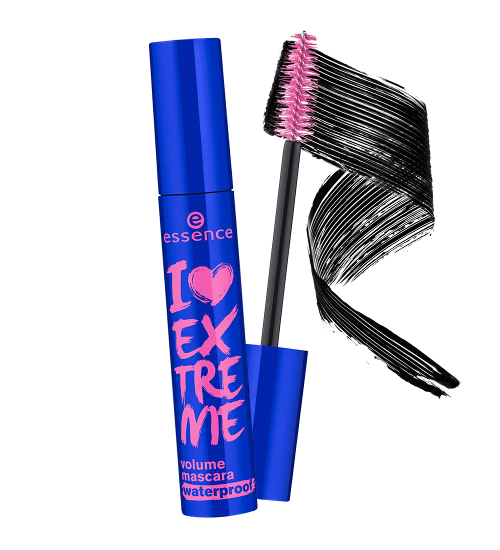 Essence- I Love Extreme Volume Mascara Waterproof-Blue