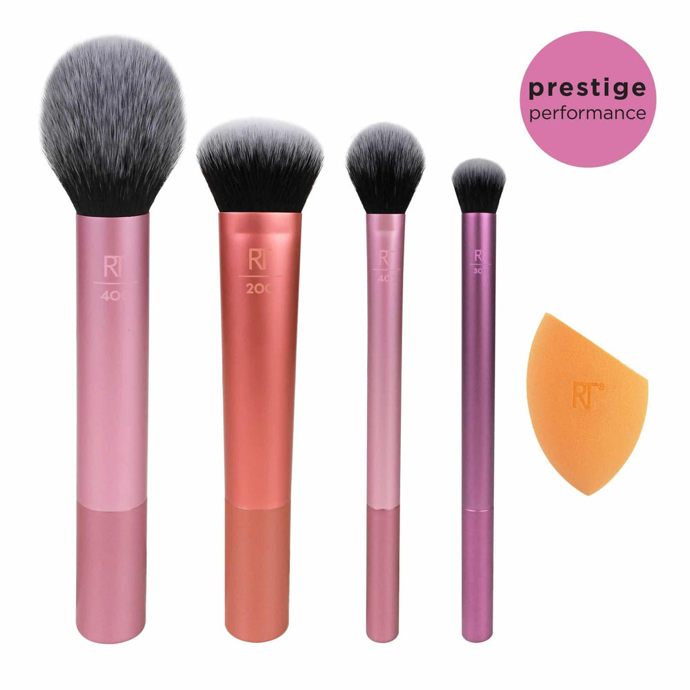 REAL TECHNIQUES- Everyday Essentials Makeup Brush Complete Face Set - The Beauty League Pakistan
