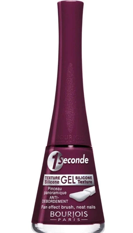 Bourjois 1 Seconde Gloss Nail Polish - 12 Rouge Obscur