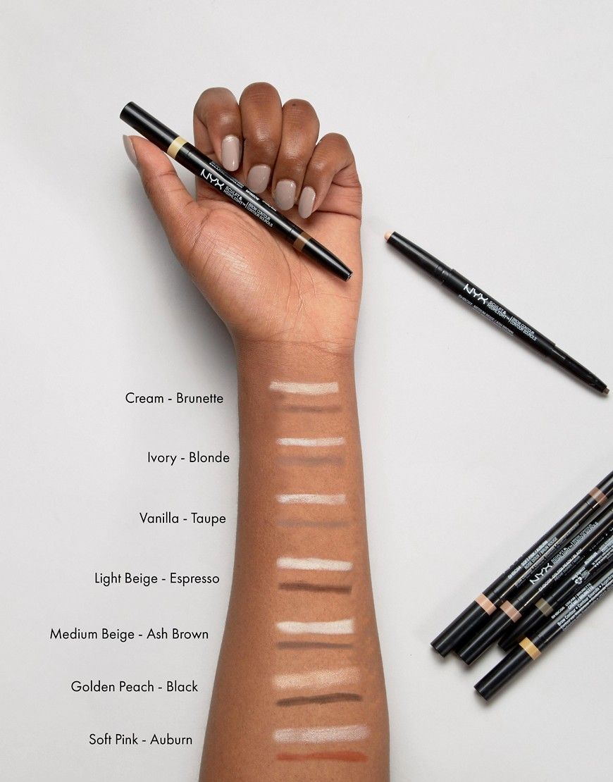 NYX-Sculpt & Highlight Brow Contour- Black/Golden Peach