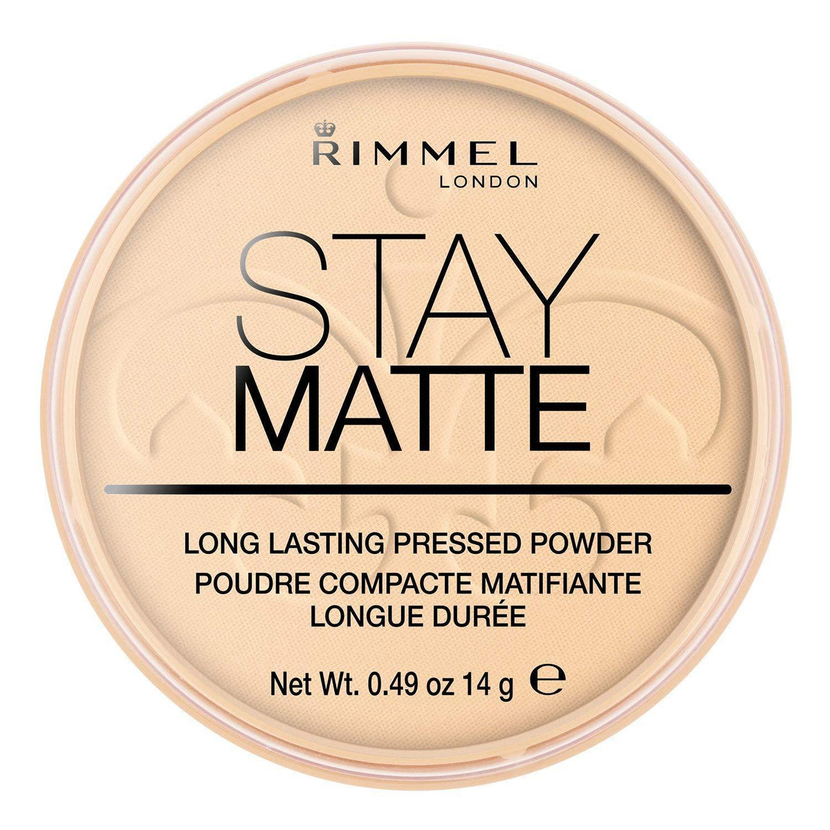 Rimmel London-Stay Matte Pressed Powder - 001 Transparent