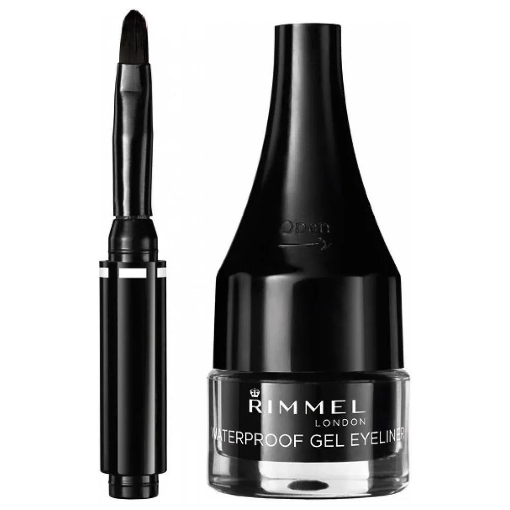 Rimmel- Waterproof Gel Eyeliner 001 Black - The Beauty League Pakistan