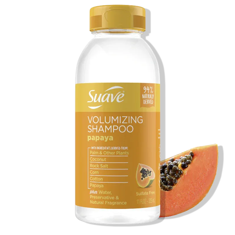 Suave Sulfate Free Shine Shampoo with Papaya - The Beauty League Pakistan