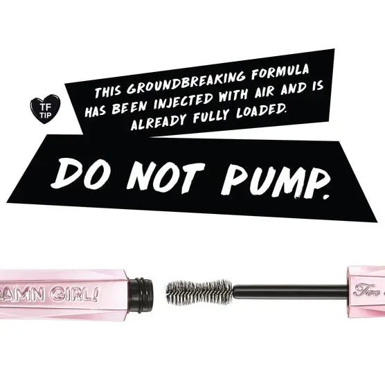 Too Faced- Damn Girl! 24-Hour Mascara Full Size - The Beauty League Pakistan