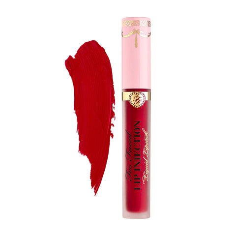 Too Faced- Lip Injection Power Plumping Cream Longwear Liquid Lipstick-Infatuated Full Size