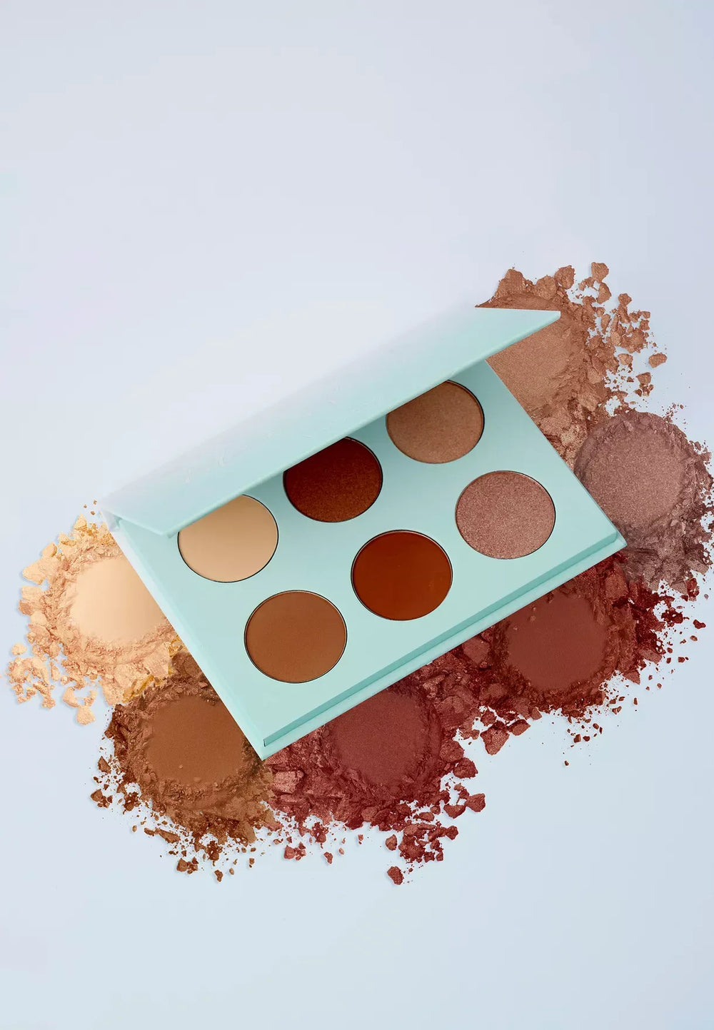 Kroma Drama Contour Highlight Face Powder Palette- Blend in - The Beauty League Pakistan