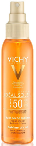 Vichy-Idéal Soleil Sublime Dry Oil SPF50 125ml