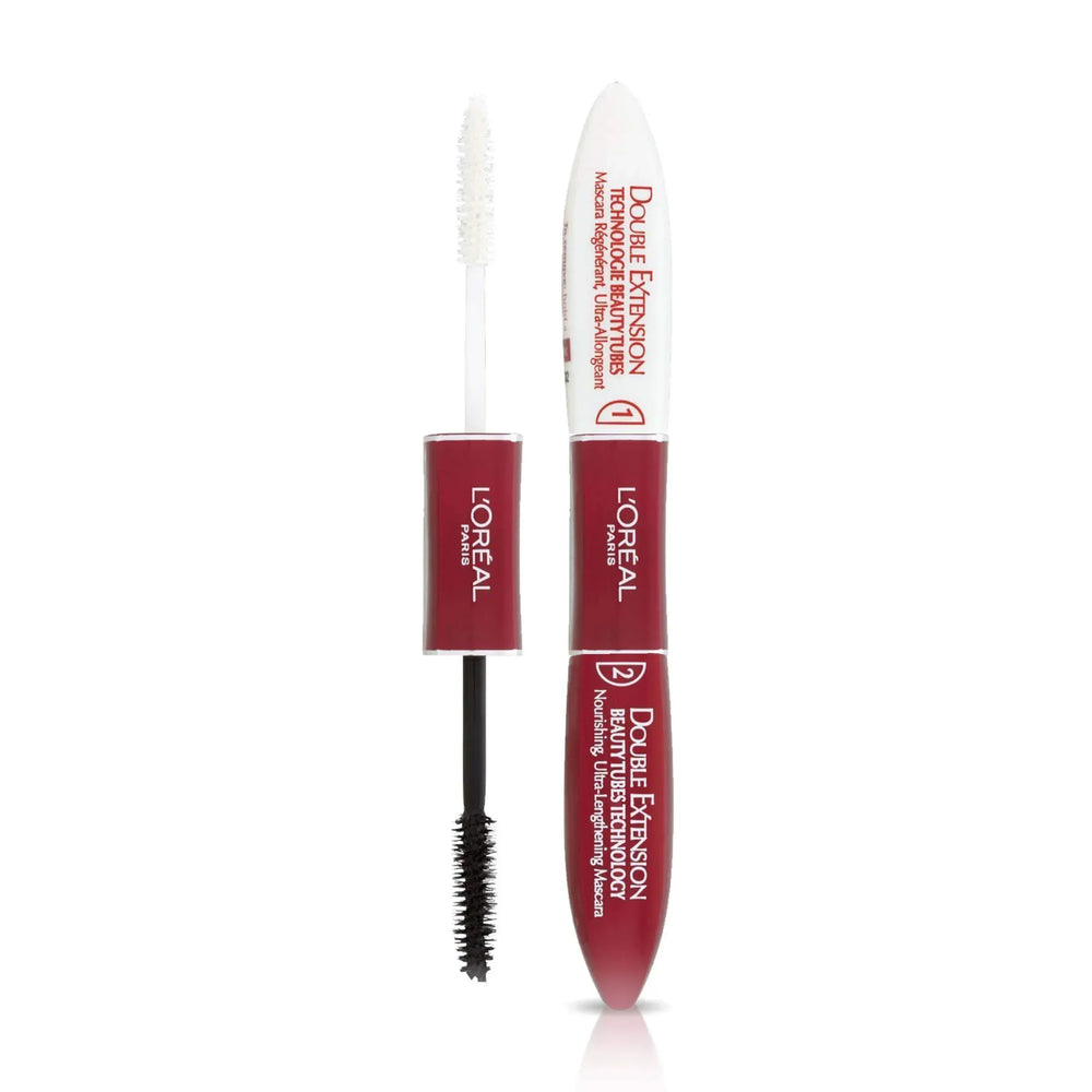 L’Oreal Paris- Double Extension Beauty Tubes Mascara – Black - The Beauty League Pakistan