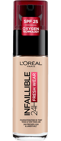 L'Oréal Paris- 24H Fresh Wear Liquid Foundation 15 Porcelain (Uk Variant)