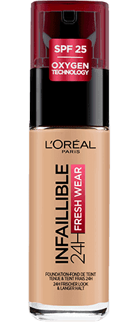 L'Oréal Paris Infallible 24H Fresh Wear Liquid Foundation 140 Golden Beige (UK Version) - The Beauty League Pakistan