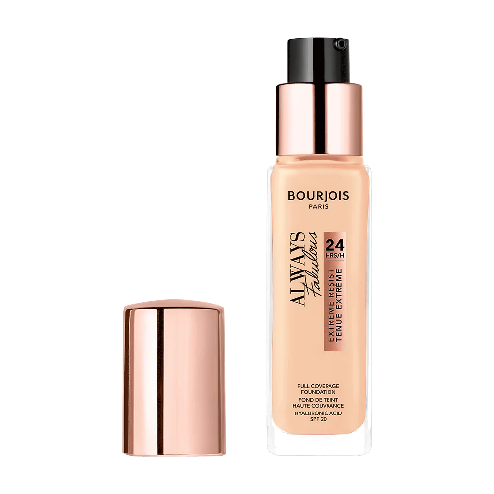 Bourjois-Fond De Teint Always Fabulous 24H (100 Ivoire Rose)