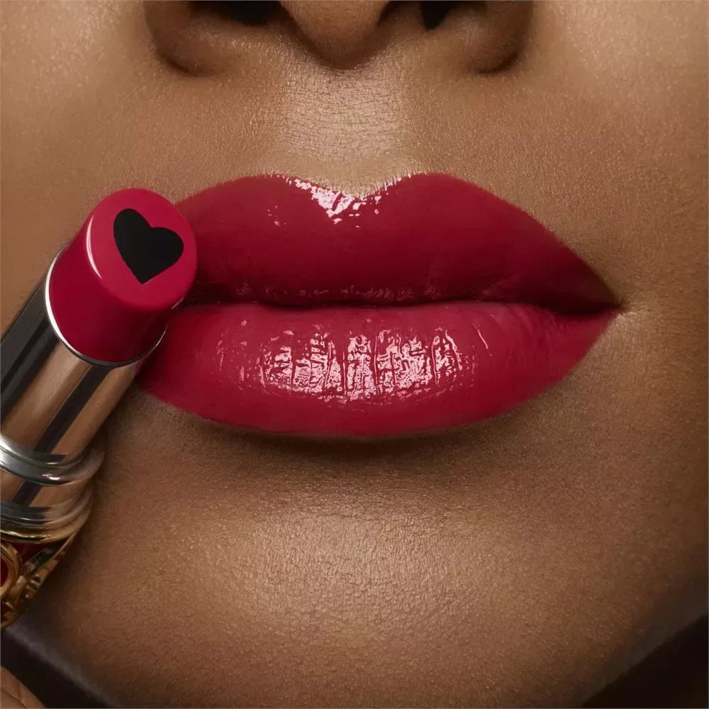 Yves Saint Laurent Volupte Plump-in-Color Lipstick N° 6 Lunatic Red - The Beauty League Pakistan