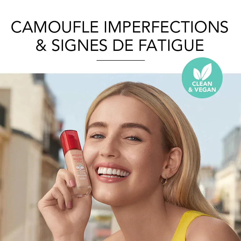 Bourjois- Healthy Mix Clean Foundation-52W Vanilla - The Beauty League Pakistan