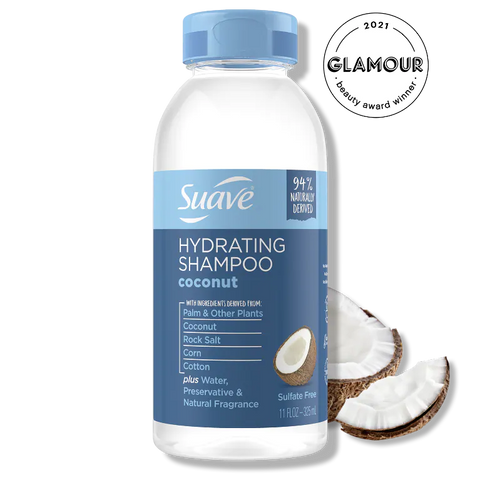Suave Sulfate Free Shine Shampoo with Coconut