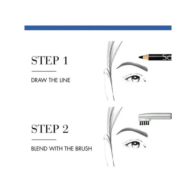 Bourjois Sourcil Precision Eyebrow Pencil 01 Noir Ebene - The Beauty League Pakistan