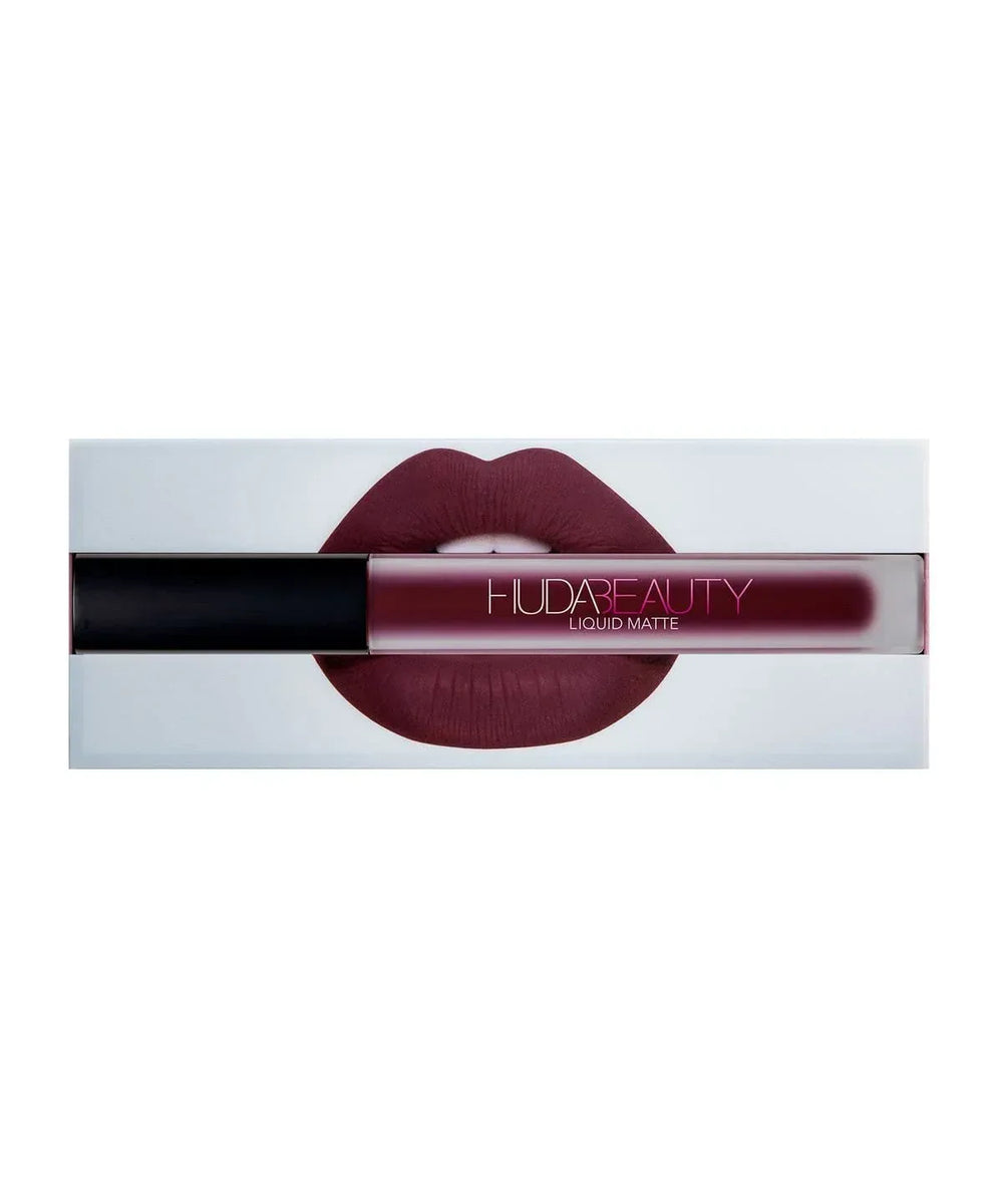 Huda Beauty Liquid Matte Lipstick- Famous - The Beauty League Pakistan