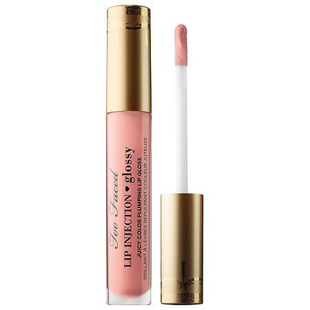 Too Faced- Lip Injection Glossy Juicy Color Plumping Lip Gloss in Babe Alert