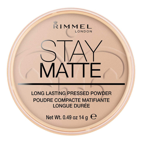 Rimmel London-Stay Matte Pressed Powder - 005 Silky Beige