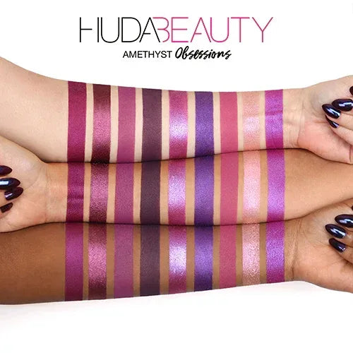 HUDA BEAUTY-Obsession palette- Amethyst - The Beauty League Pakistan