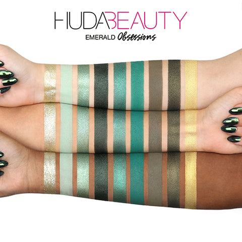 HUDA BEAUTY-Obsession palette- Emerald