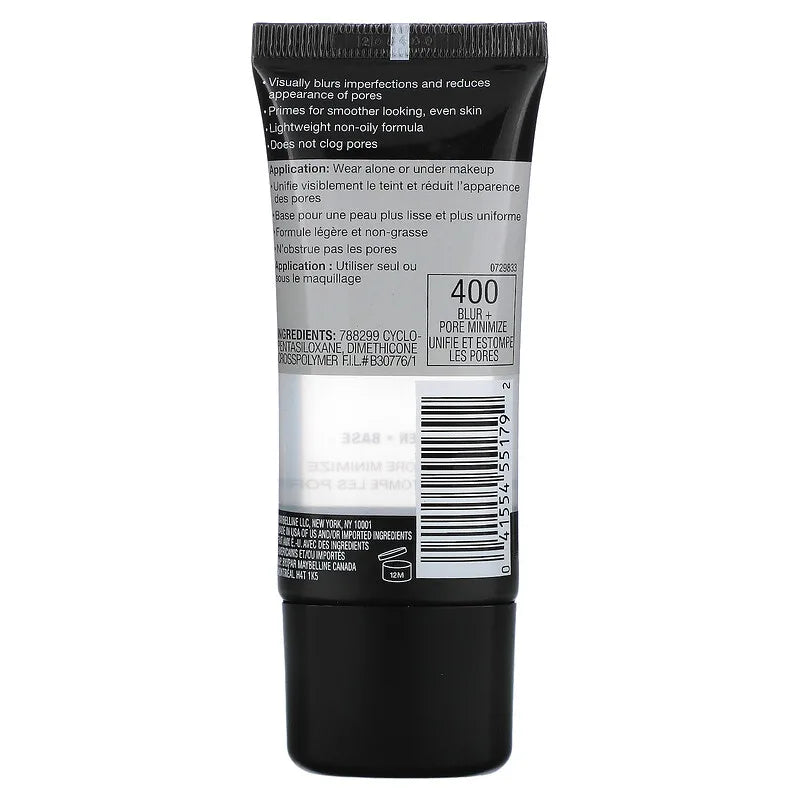 Maybelline FaceStudio Master Prime Primer Base 400 Blur Pore