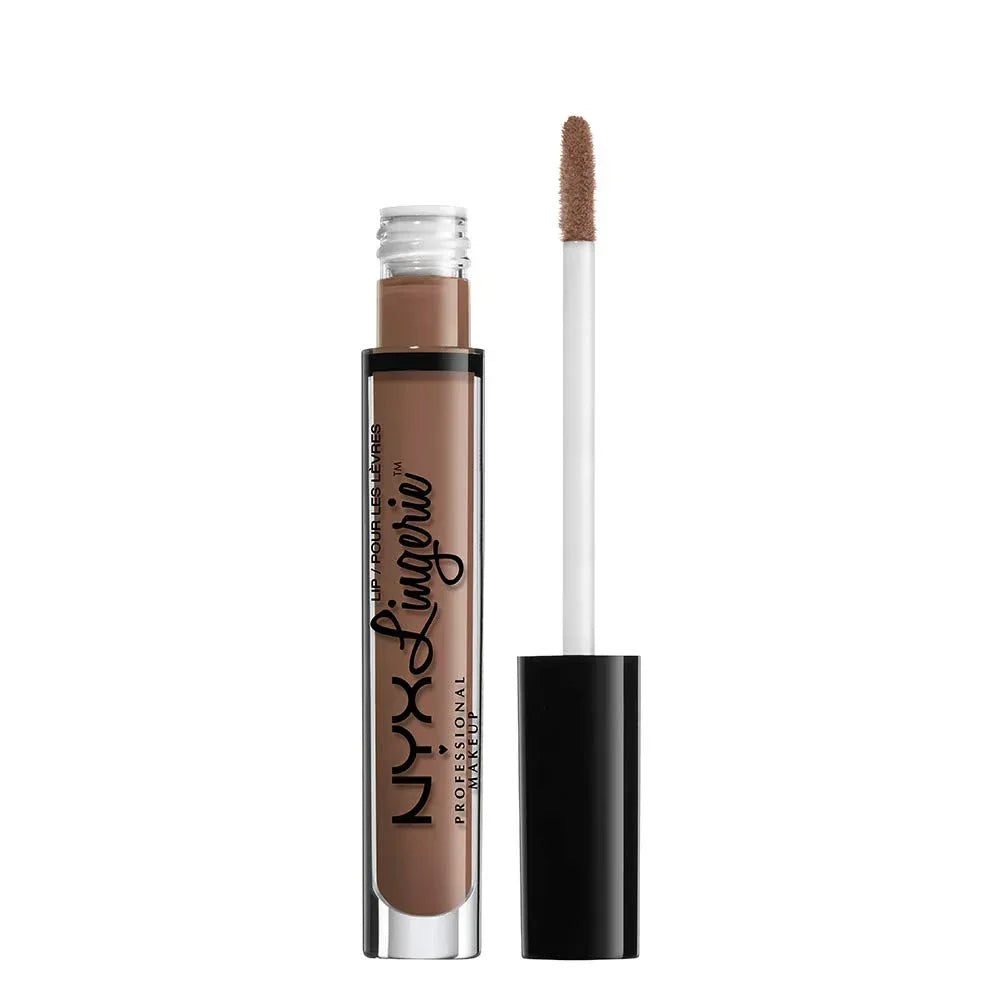 NYX Cosmetics Lip Lingerie Liquid Lipstick- Honey Moon - The Beauty League Pakistan