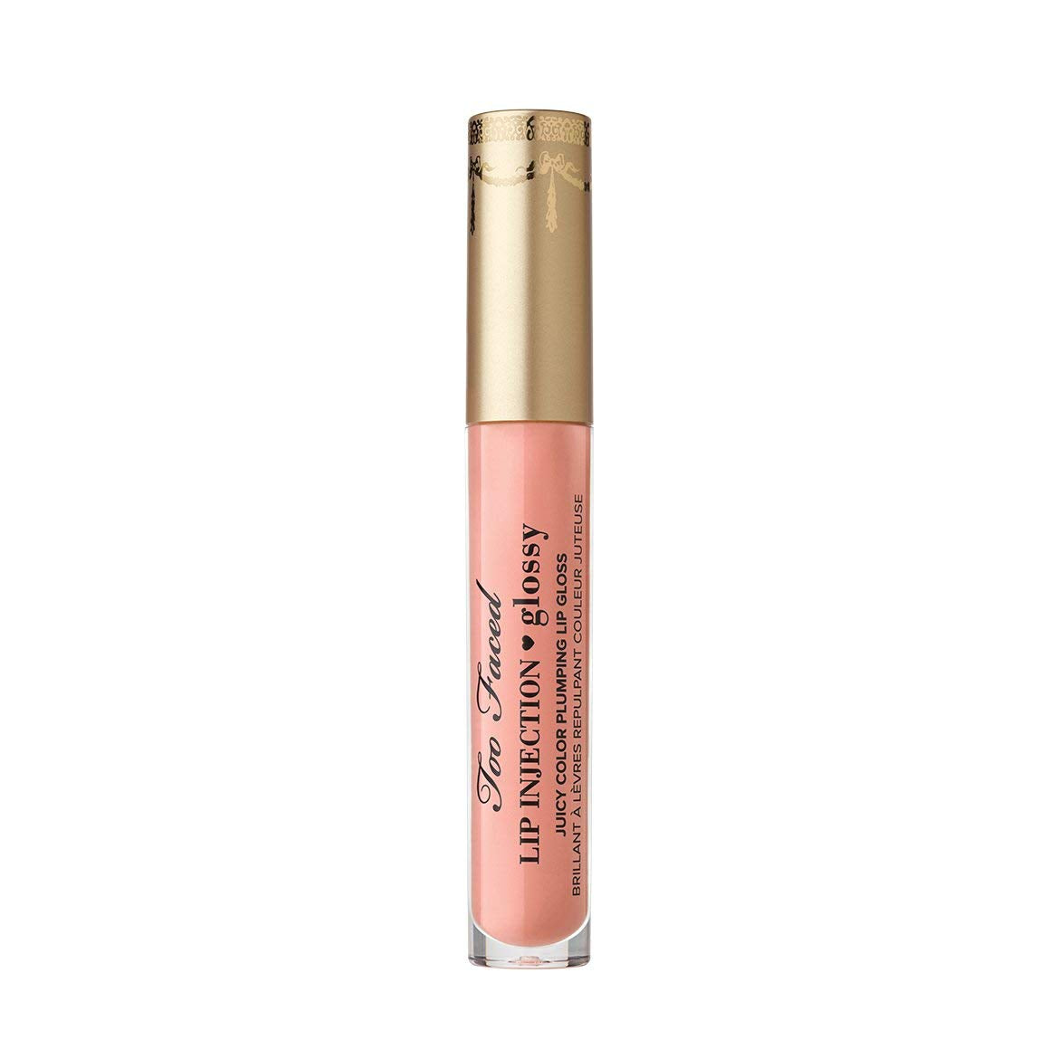 Too Faced- Lip Injection Glossy Juicy Color Plumping Lip Gloss in Babe Alert