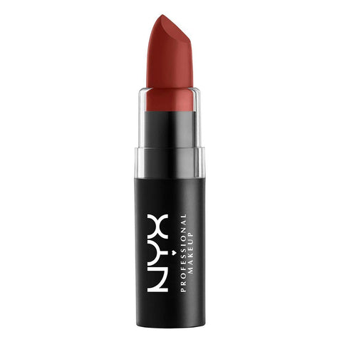NYX-Matte Lipstick - Crazed (Brick Red)